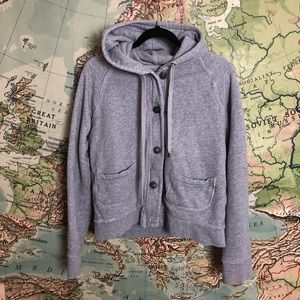 J. Crew French Terry Hooded Sweatshirt